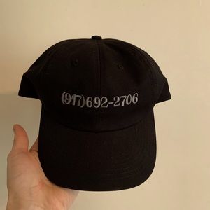 Call Me 917 dial tone hat